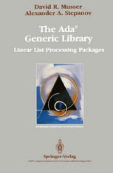 The Ada® Generic Library: Linear List Processing Packages