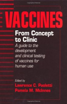 Vaccines. From Concept To Clinic