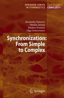 Synchronization: From Simple to Complex