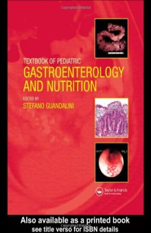 Textbook of Pediatric Gastroenterology and Nutrition