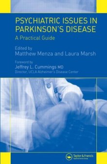 Psychiatric Issues in Parkinson's Disease: A Practical Guide