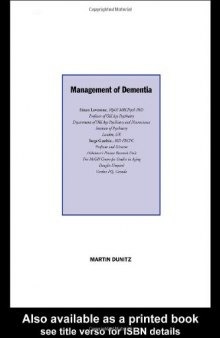 Management of Dementia