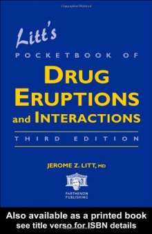 Litt's Pocketbook of Drug Eruptions and Interactions, 