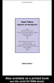Heart Failure: Diagnosis and Management