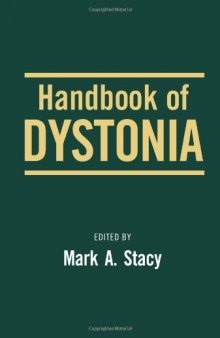 Handbook of dystonia