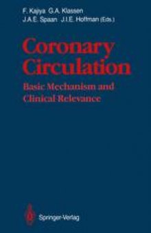 Coronary Circulation: Basic Mechanism and Clinical Relevance