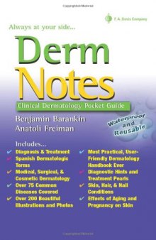 Derm notes Dermatology Clinical Pocket Guide