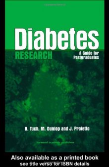 Diabetes Research: A Guide for Postgraduates