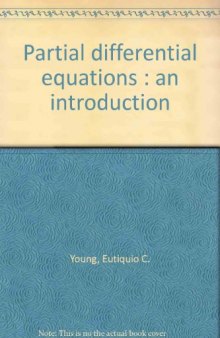Partial differential equations;: An introduction