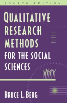 Qualitative research methods for the social sciences