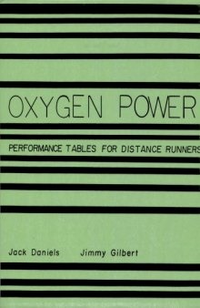 Oxygen Power: Performance Tables for Distance Runners