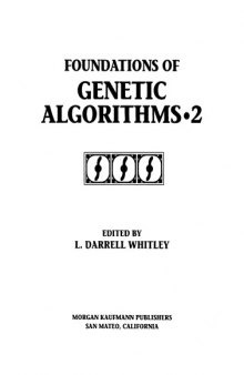 Foundations of genetic algorithms 2