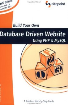 Build your own database driven website using PHP & MySQL