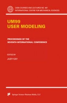 UM99 User Modeling: Proceedings of the Seventh International Conference