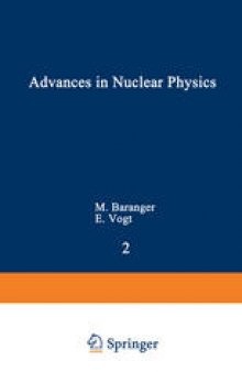 Advances in Nuclear Physics: Volume 2