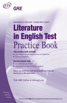 Literature in English Test (Practice Book)