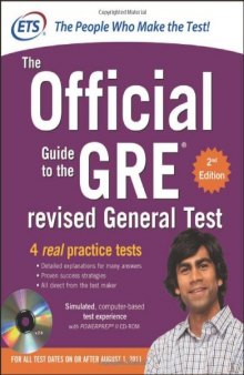 The Official Guide to the GRE Revised General Test, 2nd Edition