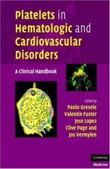 Platelets in Hematologic and Cardiovascular Disorders: A Clinical Handbook