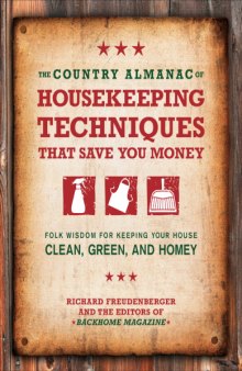 The Country Almanac of Housekeeping Techniques That Save You Money