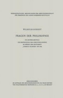 „Fragen der Philosophie“: Ein Materialbeitrag zur Erforschung der Sowjetphilosophie im Spiegel der Zeitschrift „Voprosy Filosofii“ 1947–1956