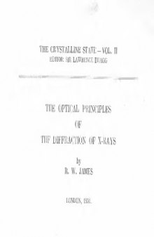 Оптические принципы диффракции рентгеновских лучей
