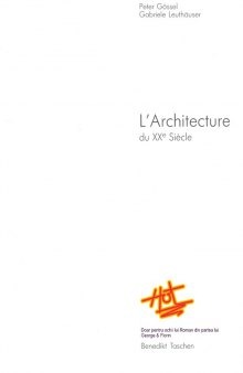 L'Architecture du XX siecle