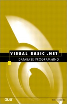 Visual Basic .NET database programming