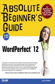 Absolute beginner's guide to WordPerfect 12  