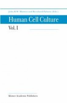 Human Cell Culture: Cancer Cell Lines Part 1
