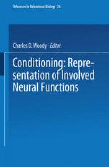 Conditioning: Representation of Involved Neural Functions