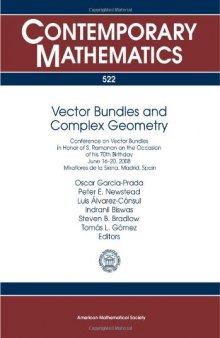 Vector Bundles and Complex Geometry