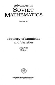 Topology of manifolds and varieties