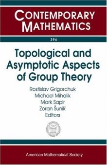 Topological and Asymptotic Aspects of Group Theory