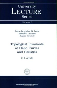 Topological invariants of plane curves and caustics