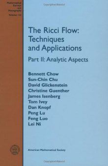 The Ricci flow: techniques and applications. Part II