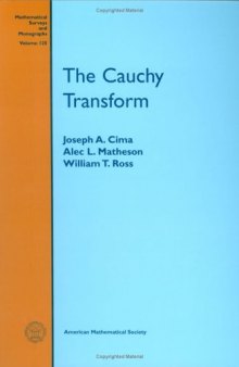 The Cauchy Transform (Mathematical Surveys and Monographs 125)  