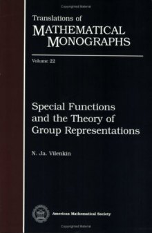 Special Functions and the Theory of Group Representations