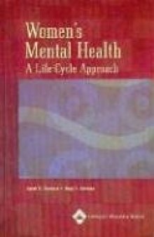 Women's mental health : a life-cycle approach