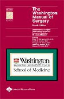 Washington Manual of Surgery, 4th Edition