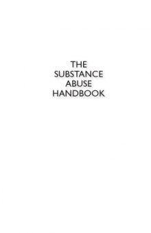 The Substance Abuse Handbook