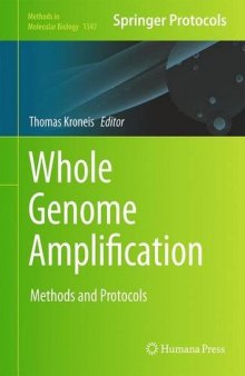 Whole Genome Amplification: Methods and Protocols