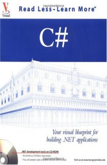 C#: Your Visual Blueprint for Building .Net Applications (With CD-ROM)