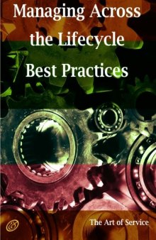 ITIL V3 MALC - Managing Across the Lifecycle of IT Services Best Practices Study and Implementation Guide