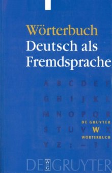 Wörterbuch Deutsch als Fremdsprache