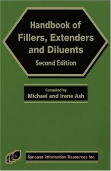 Handbook of Fillers, Extenders, and Diluents, Second Edition