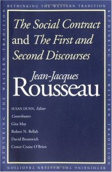 The Social Contract and The First and Second Discourses