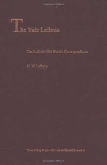 The Leibniz-Des Bosses Correspondence