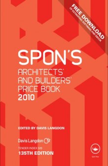 Spon’s Architects’ and Builders’ Price Book 2010