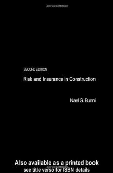 Risk and insurance in construction