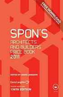 Spon's architects' and builders' price book 2011